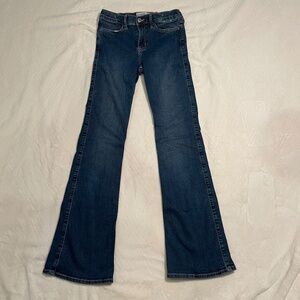 Abercrombie kids high rise flare jeans Size: 11/12 Long